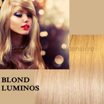 Extensii La Metru Blond Luminos