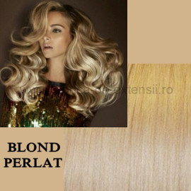 Extensii La Metru Blond Perlat