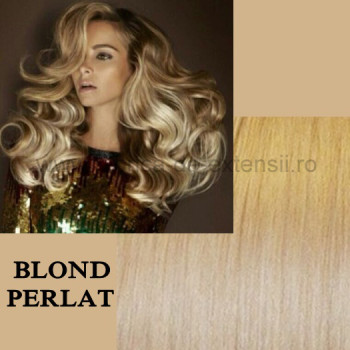 Extensii La Metru Blond Perlat