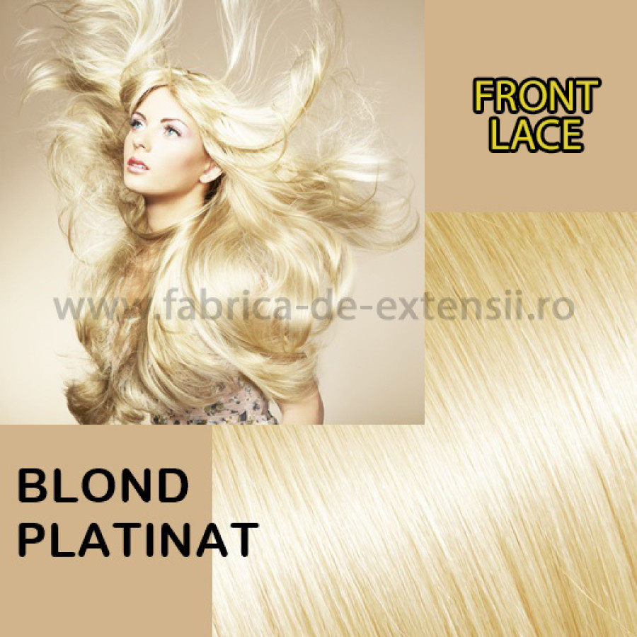 Front Lace Blond Platinat