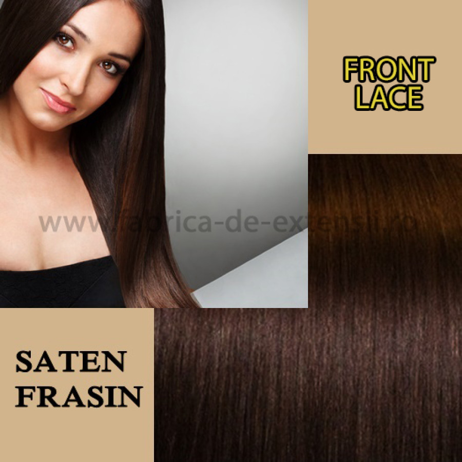 Front Lace Saten Frasin