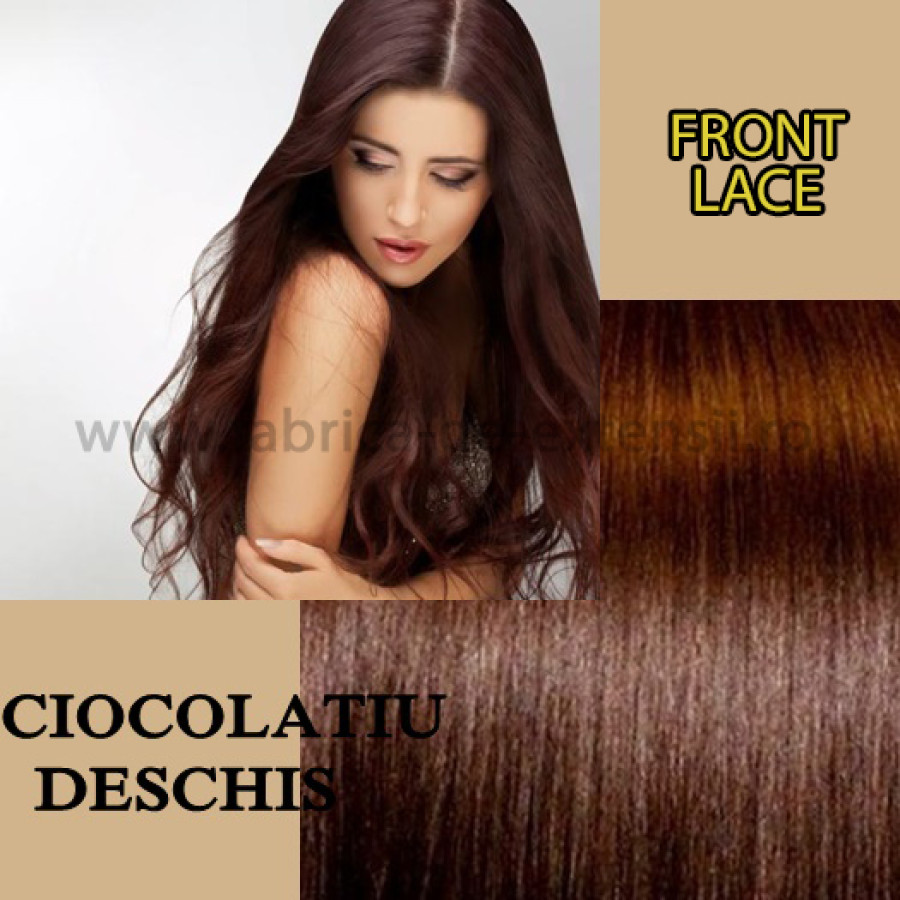 Front Lace Ciocolatiu Deschis