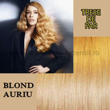 Trese De Par Blond Auriu
