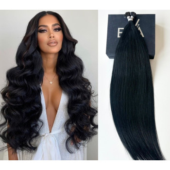 Extensii MICRO KERATINA Russian Hair Negru #1