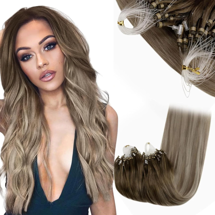 Microring Deluxe OMBRE Saten Natural / Blond Nisipiu