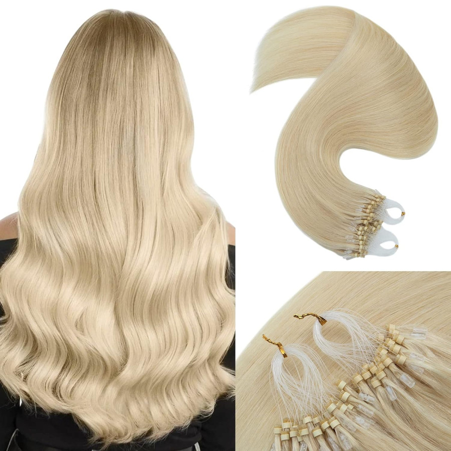 Microring Ondulat Blond Natural Deschis Microring Ondulat Blond Natural Deschis