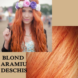 Clip-on Deluxe Blond Aramiu Deschis