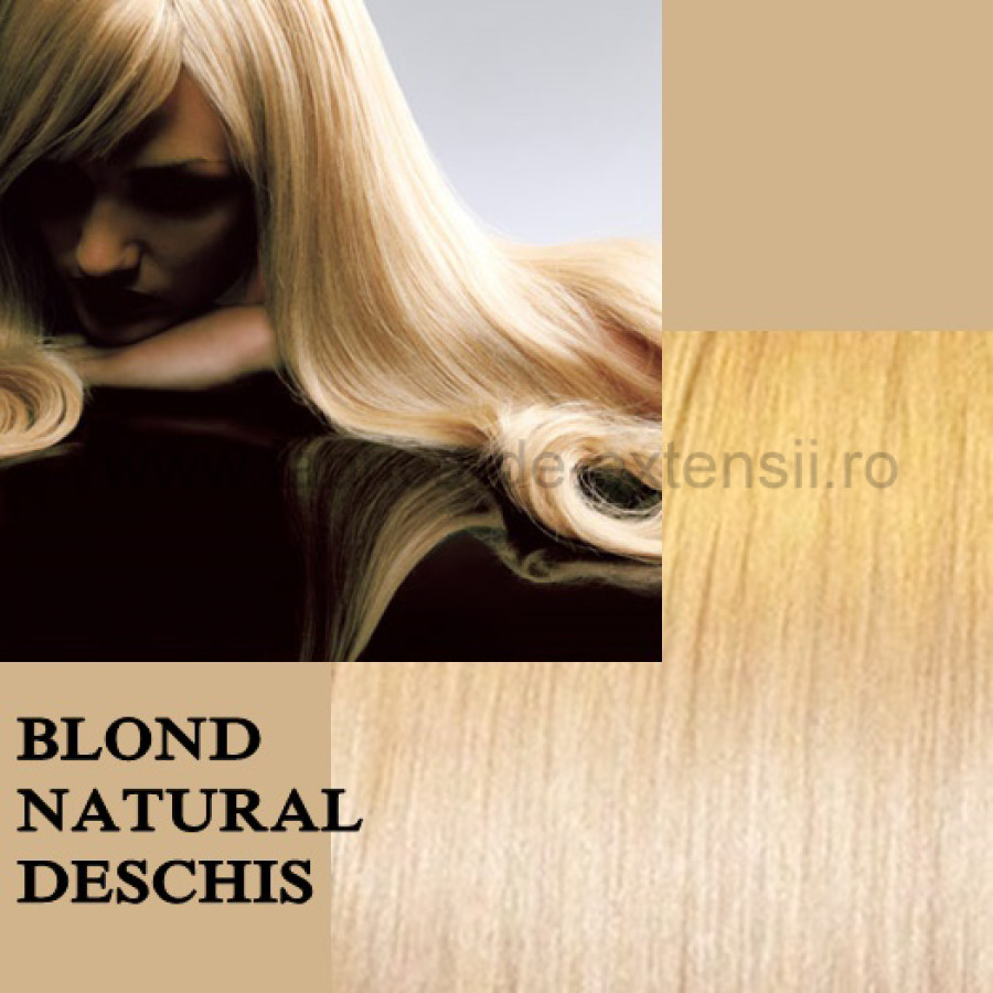 Mese de Volum cu Cordeluta Deluxe Blond Natural Deschis