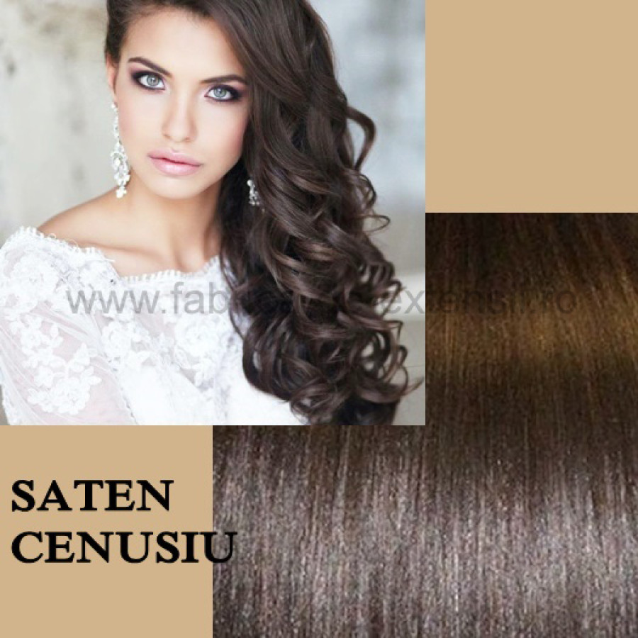 Mese de Volum cu Cordeluta Deluxe Saten Natural Cenusiu Mese de Volum cu Cordeluta Deluxe Saten Natural Cenusiu