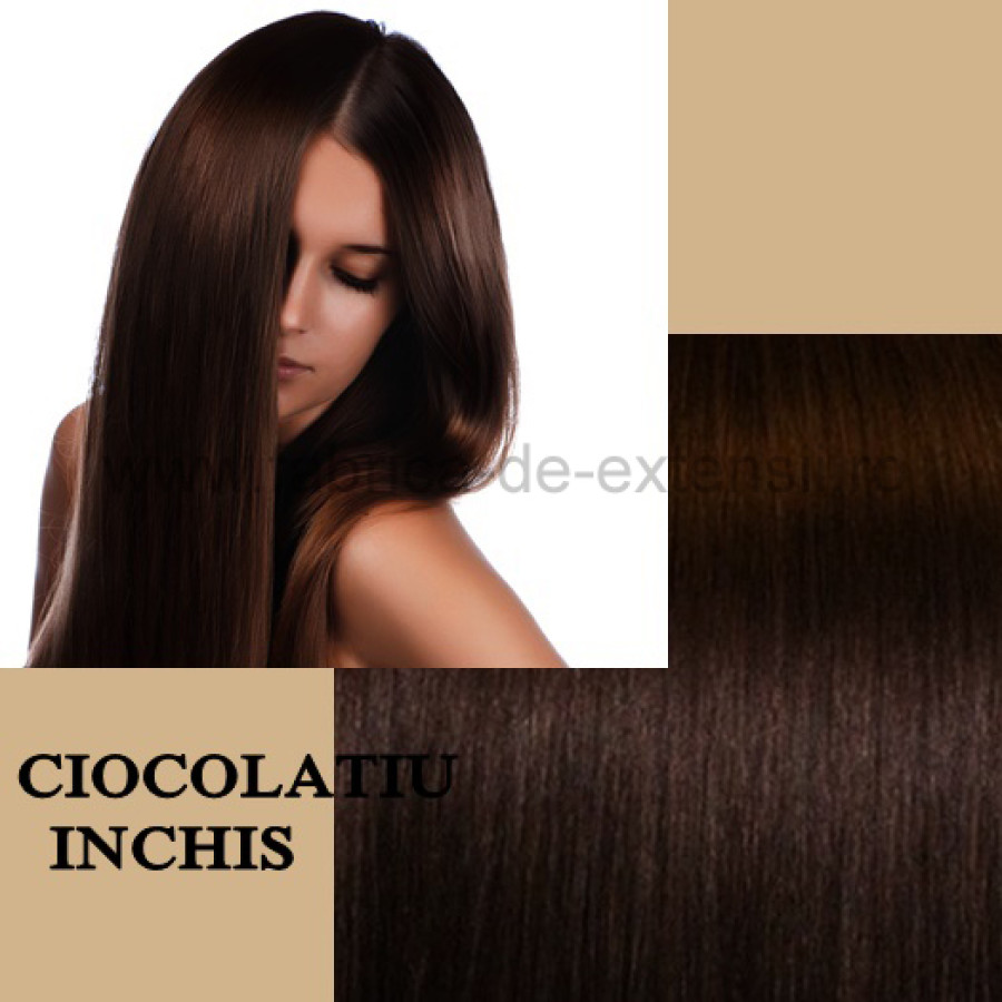 Mese de Volum cu Cordeluta Deluxe Ciocolatiu Inchis