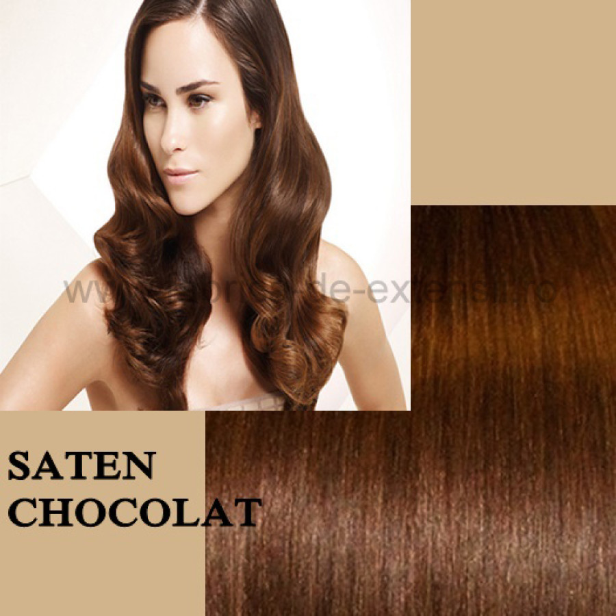 Mese de Volum cu Cordeluta Deluxe Saten Chocolat