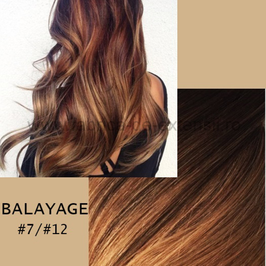 Mese de Volum cu Cordeluta Deluxe Balayage #7/#12