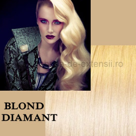 Set Easy Clip-On Deluxe Blond Diamant
