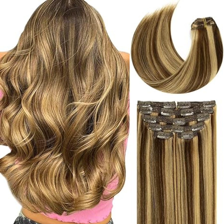 Set Easy Clip-On Deluxe Balayage #6/#24