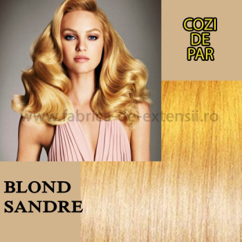 Cozi De Par Cu Dubla Intrebuintare Blond Sandre