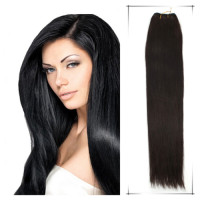 Extensii La Metru DeLuxe Ombre Saten Natural Blond Nisipiu