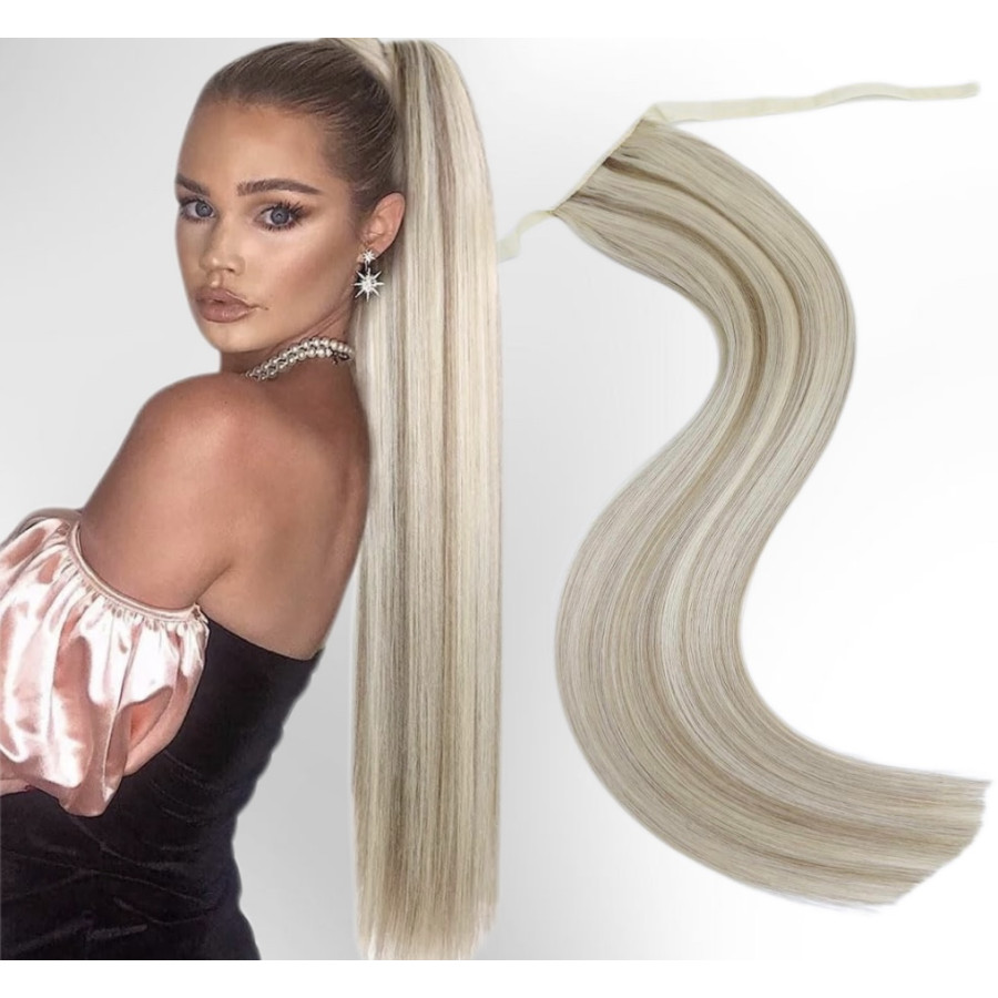 Coada de par Russian Hair Balayage #18/#60 Coada de par Russian Hair Balayage #18/#60