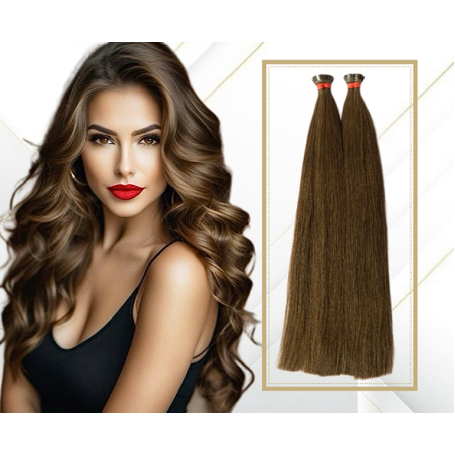 Extensii Cheratina Par Slavic #5 Saten Natural Mediu