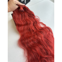 Extensii Cheratina Par Slavic Red Ondulat