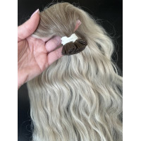 Extensii Cheratina Russian Hair Ombre #8/Silver Ondulat