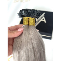 Extensii Cheratina Russian Hair Short Ombre #1/ Grey