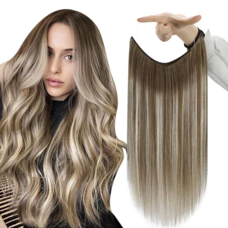 Extensii de Par Flip IN Deluxe Balayage #8/ Silver/ #8