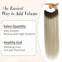 Extensii de Par Flip IN Deluxe Ombre #1B #18