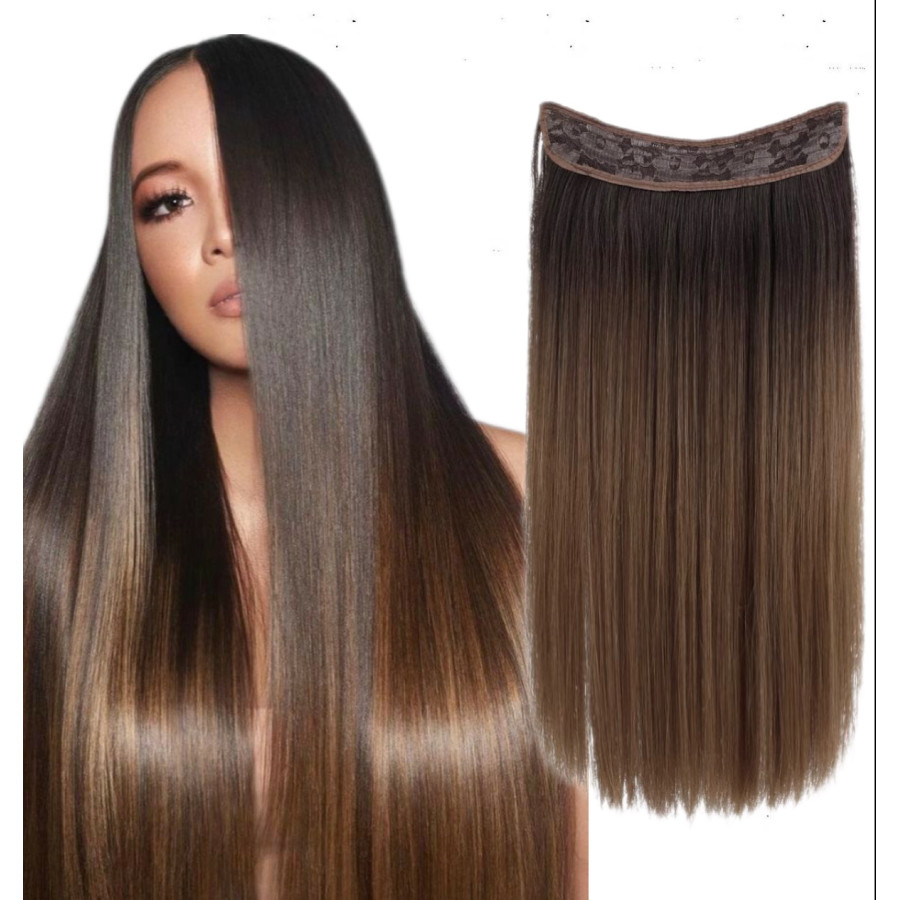 Extensii de Par Flip IN Deluxe Ombre #1B #7