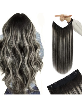 Extensii de Par Flip IN Deluxe Ombre 1B Grey