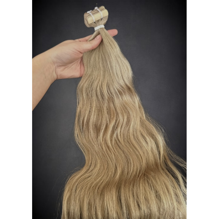Extensii Tape-in SLAVIC Hair Blond Mediu