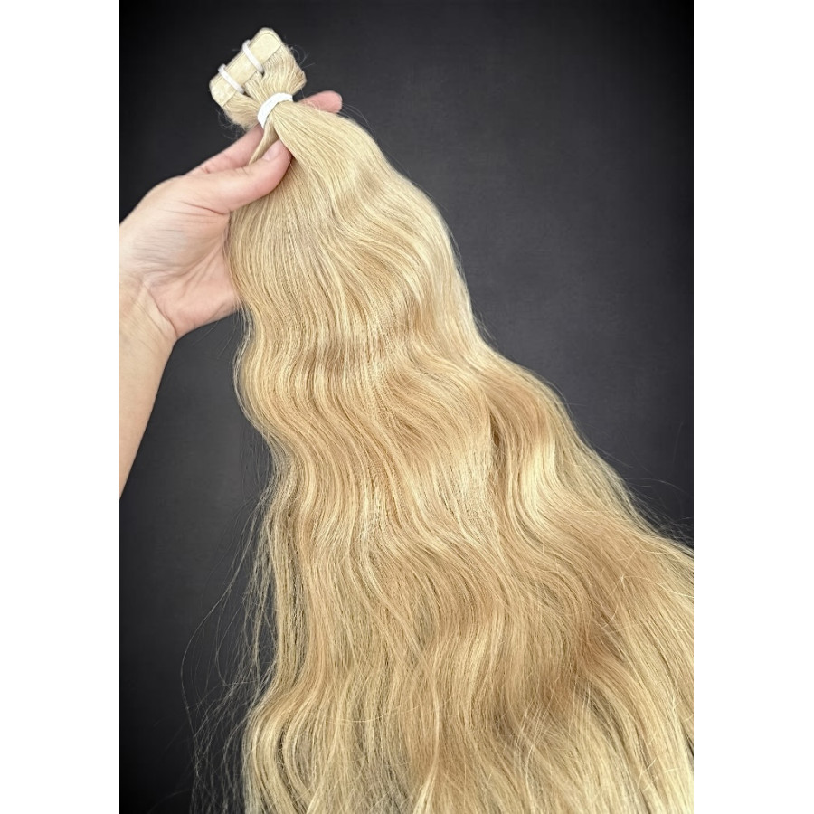 Extensii Tape-in SLAVIC Hair Blond Miere