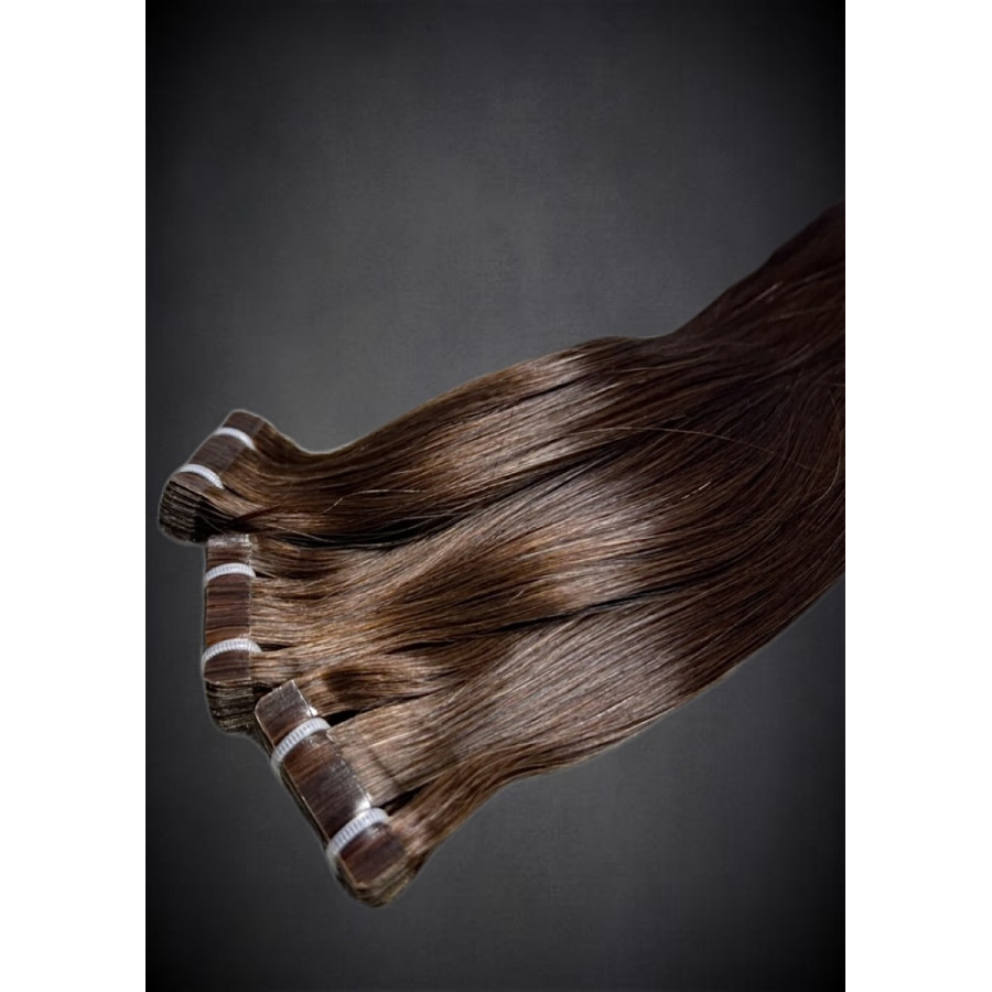 Extensii Tape-in SLAVIC Hair Ciocolatiu