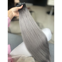 Extensii Tape-in SLAVIC Hair Ombre #1/Grey Extensii Tape-in SLAVIC Hair Ombre #1/Grey