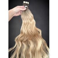 Extensii Tape-in SLAVIC Hair Ombre Saten Mediu/ Blond Miere