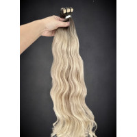 Extensii Tape-in SLAVIC Hair Ombre Saten Mediu/ Blond Natural Extensii Tape-in SLAVIC Hair Ombre Saten Mediu/ Blond Natural