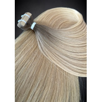 Extensii Tape-in SLAVIC Hair Ombre Saten Mediu/ Blond Natural Extensii Tape-in SLAVIC Hair Ombre Saten Mediu/ Blond Natural