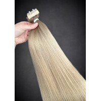 Extensii Tape-in SLAVIC Hair Ombre Saten Natural/ Blond Nisipiu