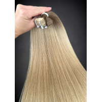 Extensii Tape-in SLAVIC Hair Ombre Saten Natural Deschis/ Blond Bej Extensii Tape-in SLAVIC Hair Ombre Saten Natural Deschis/ Blond Bej