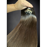 Extensii Tape-in SLAVIC Hair Saten Natural Inchis