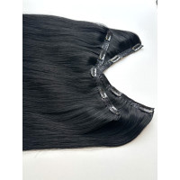 Tresa Eva Hair (4D) Negru Drept #1