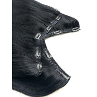 Tresa Eva Hair (4D) Negru Drept #1