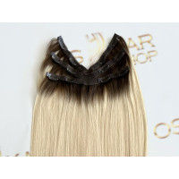 Tresa Eva Hair (6D) Ombre Saten Mediu/ Blond Deschis #3/ #60 Tresa Eva Hair (6D) Ombre Saten Mediu/ Blond Deschis #3/ #60
