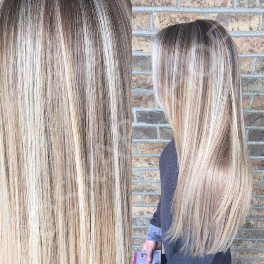Clip-On Black Collection Balayage Suvitat #7 Light Grey