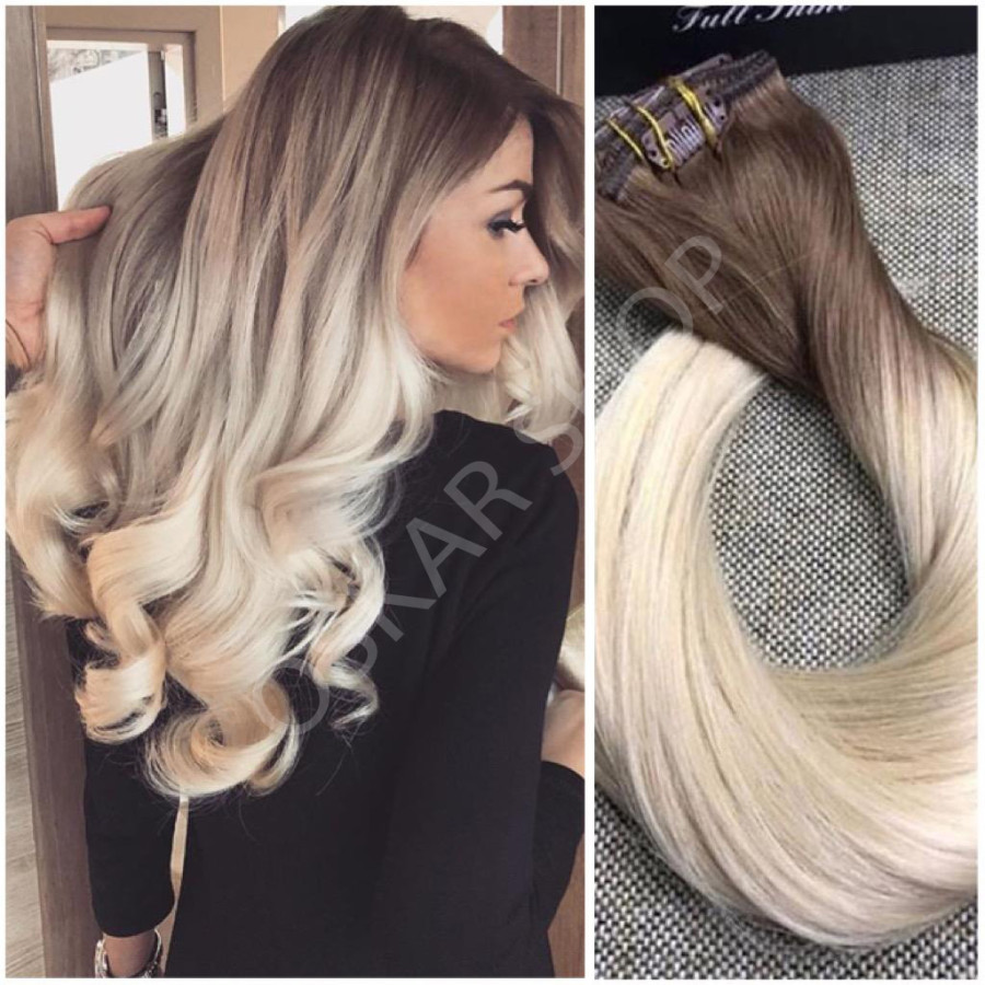 Clip-On Black Collection Ombre #3 613#