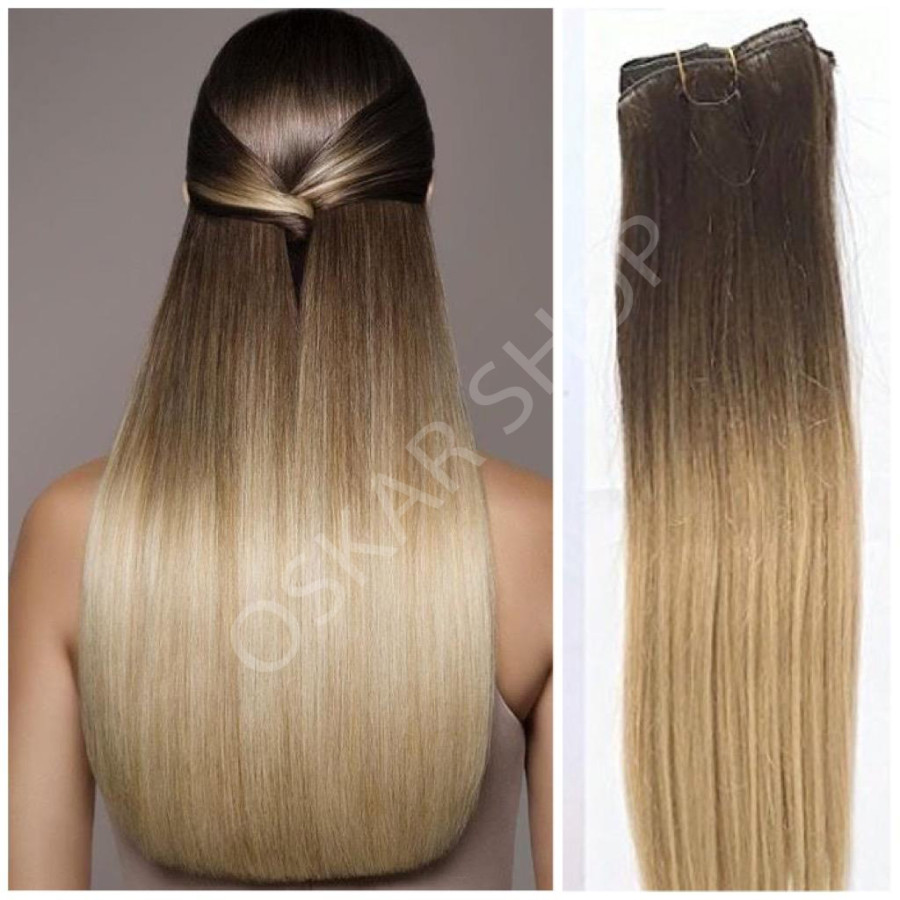 Clip-On Black Collection Ombre #6 18#