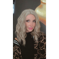 Peruca Blond Suvitat Ondulat Peruca Blond Suvitat Ondulat