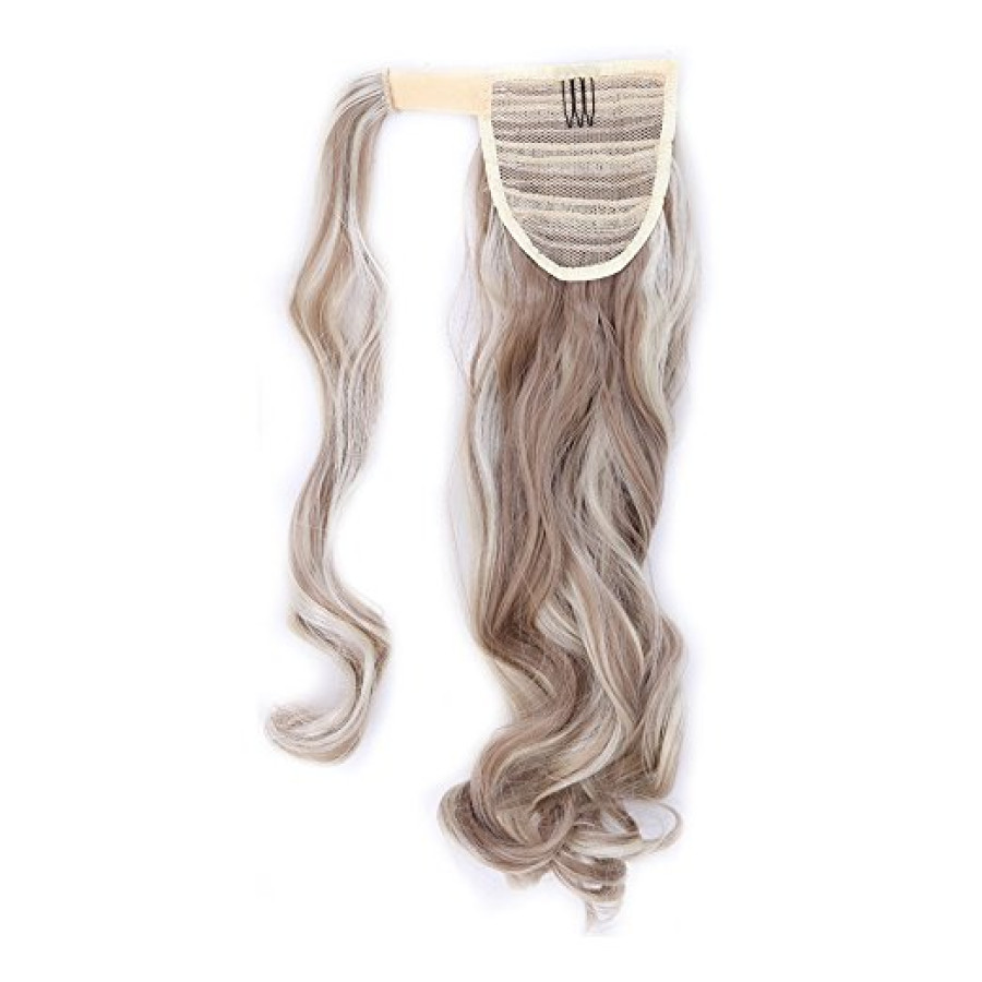 Coada cu Scai Sintetica Blond Suvitat Ondulat Coada cu Scai Sintetica Blond Suvitat Ondulat