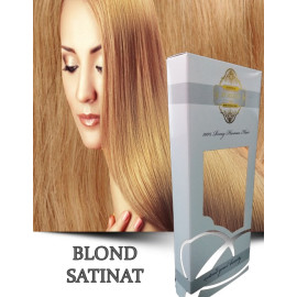 White Platinum Blond Satinat